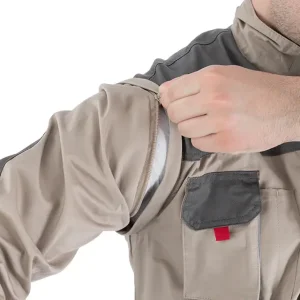 Куртка робоча 2 в 1, 100% бавовна, щільність 180 г/м², M INTERTOOL (SP-3032) UA