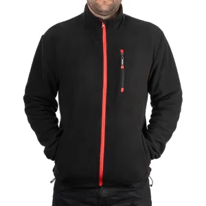 Куртка флісова, поліестер, щільність 280 г/м², кишеня на грудях і дві бічні, L INTERTOOL (SP-3103) UA