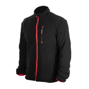 Куртка флісова, поліестер, щільність 280 г/м², кишеня на грудях і дві бічні, L INTERTOOL (SP-3103) UA