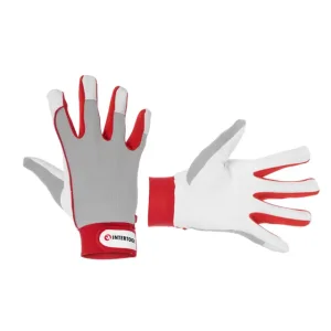 Рукавичка шкіряна, комбінована, 10", з високоякісної козячої шкіри і тканини, еластичний манжет на липучці INTERTOOL (SP-0011) UA