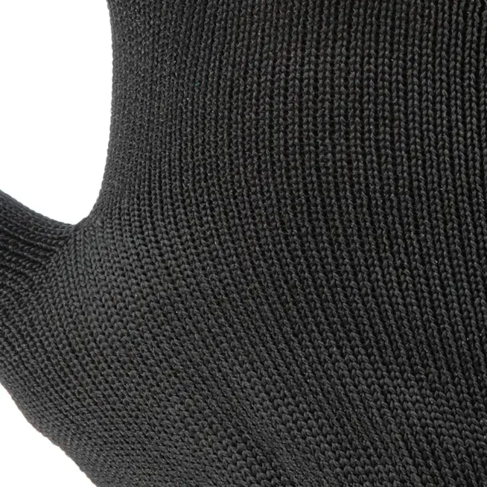 Рукавичка садова трикотажна з синіми ПВХ крапками, 100% поліестер, 10