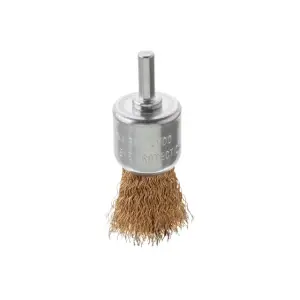 Набір щіток дротяних для дриля, 3 од. (50, 50, 30 мм), латунне покриття INTERTOOL (BT-0302) UA