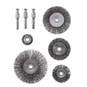 Набір щіток дротяних для дриля, 5 од. (25, 40, 50, 60, 75 мм) INTERTOOL (BT-0500) UA