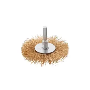 Набір щіток дротяних для дриля, 5 од. (25, 40, 50, 60, 75 мм), латунне покриття INTERTOOL (BT-0501) UA