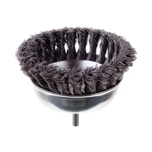 Щітка чашкова, 100 мм, 1/4