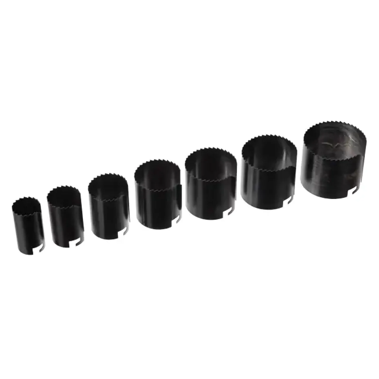 Набір корончастих свердел по гіпсокартону, 7 од., висота 43 мм, 26-63 мм AL-KO (BT-0022) UA