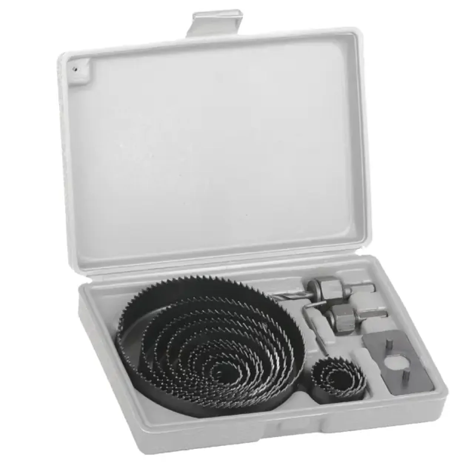 Набір корончатих свердел по деревині, 16 од., 19-127 мм INTERTOOL (BT-0026) UA