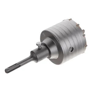 Свердло корончате по бетону 75 мм, перехідник SDS-Plus 100 мм INTERTOOL (SD-7075) UA