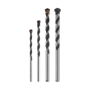Набір свердел по бетону B&W, 4 шт. (5,6,8,10 мм), під ударний дриль INTERTOOL (SD-0105) UA