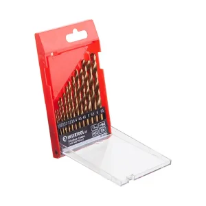 Набір свердел по металу DIN338 HSS, 13 шт. (1,5-6,5 мм), покриття Ti INTERTOOL (SD-0013) UA