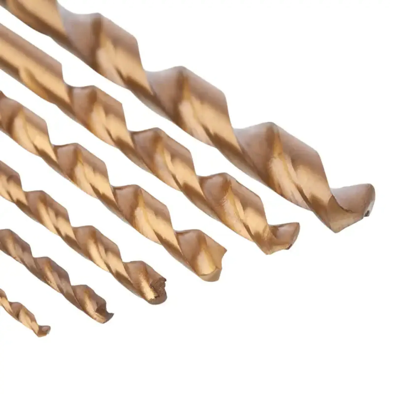 Набір свердел по металу DIN338 HSS, 6 шт. (2, 3, 4, 5, 6, 8 мм), покриття Ti INTERTOOL (SD-0026) UA