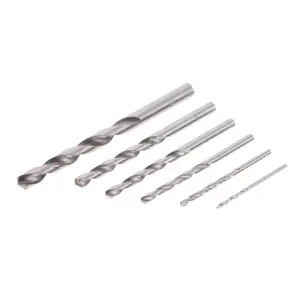 Набір свердел по металу DIN338 HSS, 6 шт. (2, 3, 4, 5, 6, 8 мм) INTERTOOL (SD-0028) UA