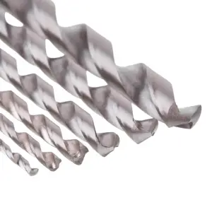 Набір свердел по металу DIN338 HSS, 6 шт. (2, 3, 4, 5, 6, 8 мм) INTERTOOL (SD-0028) UA