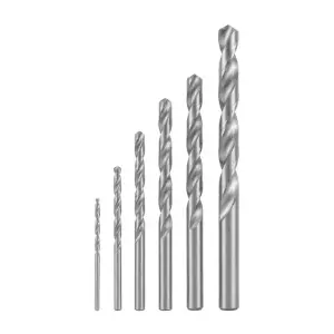 Набір свердел по металу DIN338 HSS, 6 шт. (2, 3, 4, 5, 6, 8 мм) INTERTOOL (SD-0028) UA