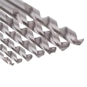 Набір свердел по металу DIN338 HSS, 10 шт. (1, 2, 3, 4, 5, 6, 7, 8, 9, 10 мм) INTERTOOL (SD-0029) UA