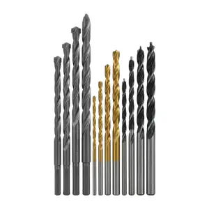 Набір свердел комбінований, 12 шт. INTERTOOL (SD-0112) UA