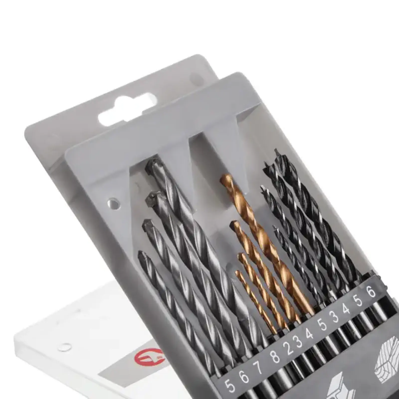 Набір свердел комбінований, 12 шт. INTERTOOL (SD-0112) UA