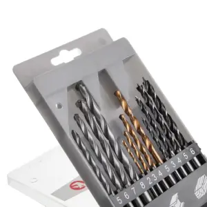 Набір свердел комбінований, 12 шт. INTERTOOL (SD-0112) UA