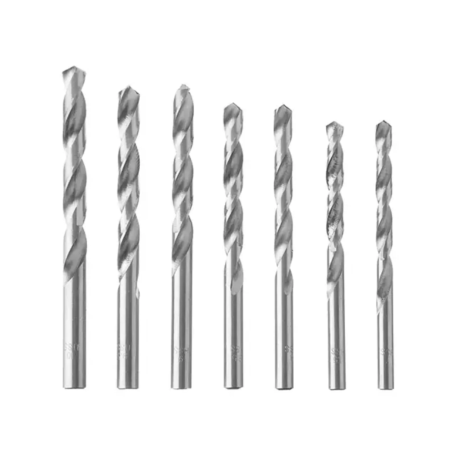 Набір свердел по металу HSS, 19 шт. (1,0-10,0 мм), полірована сталь INTERTOOL (SD-0119) UA