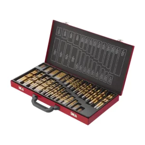 Набір свердел HSS, 230 од. (1-13 мм), у металевому кейсі INTERTOOL (SD-0309) UA