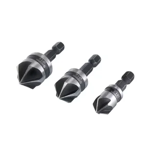 Набір зенкерів, 3 шт. (12,16,19 мм) INTERTOOL (SD-5005) UA