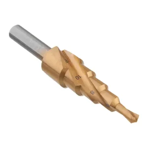 Свердло ступінчасте по металу, спіральне, 4-12 мм INTERTOOL (SD-5833) UA