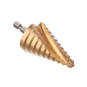 Свердло ступінчасте по металу, спіральне, 9-36 мм, HEX INTERTOOL (SD-5838) UA