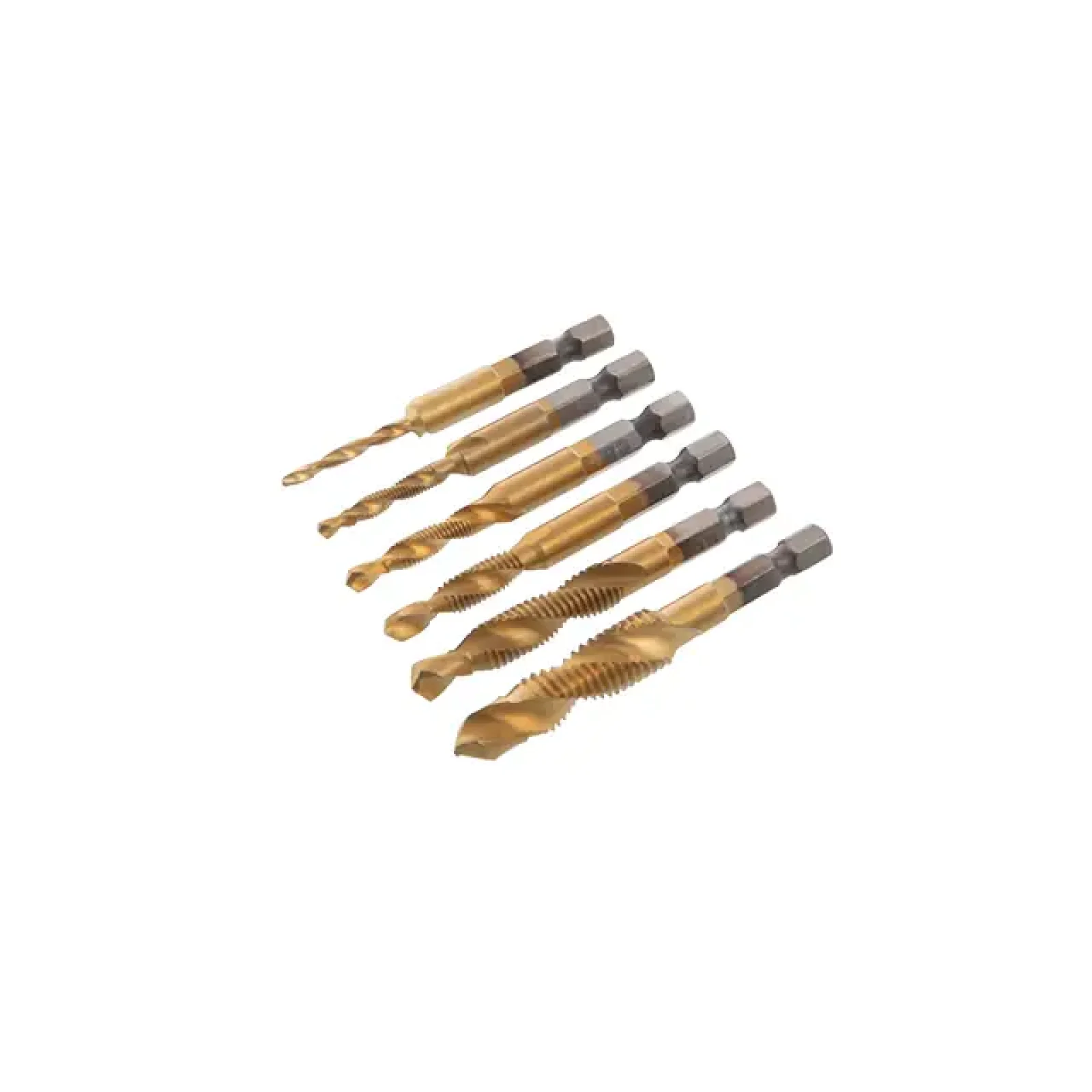 Набір свердел-мітчиків, 6 од. INTERTOOL (SD-5841) UA