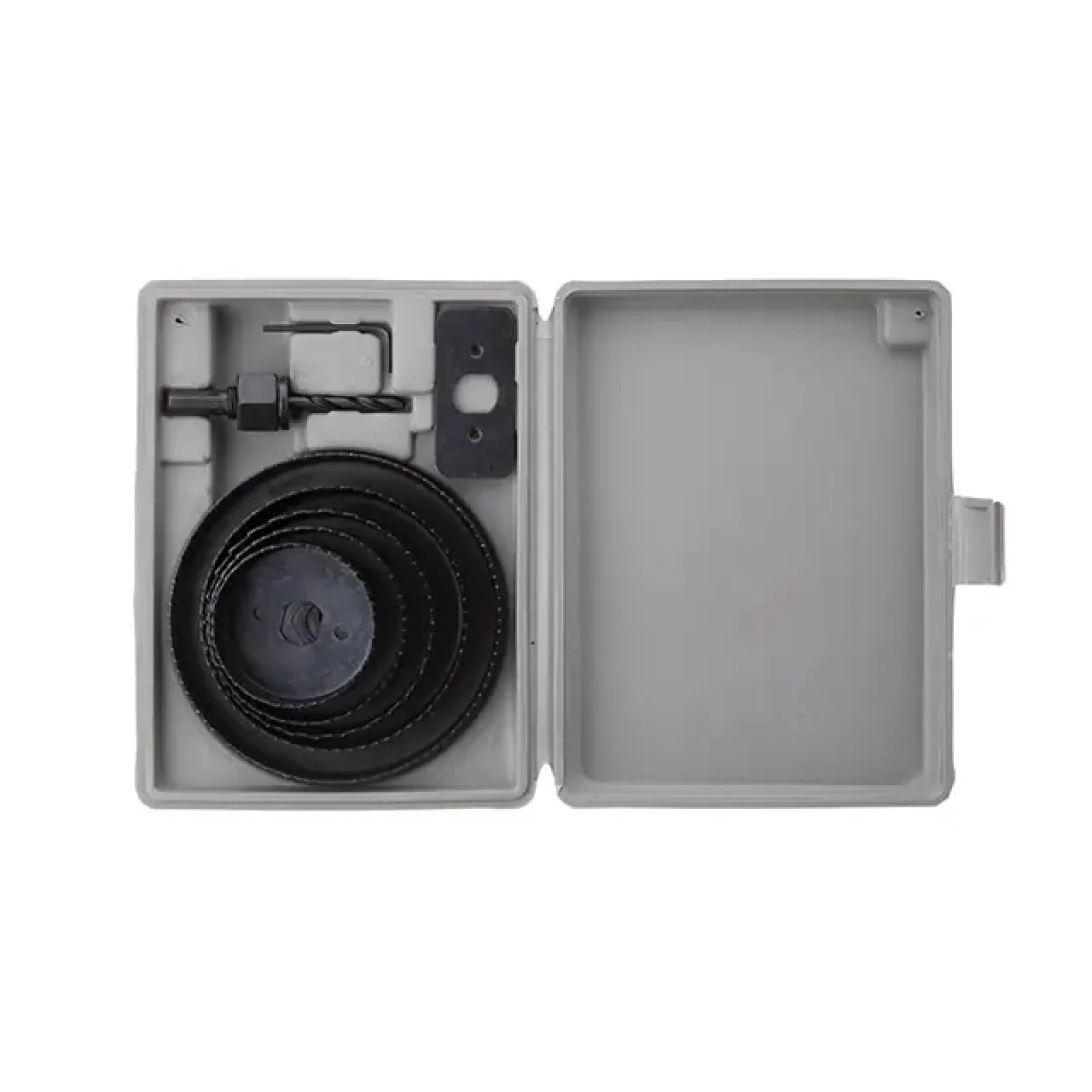 Набір корончатих свердел по деревині, 8 од., 64-127 мм INTERTOOL (BT-0024) UA