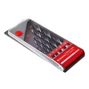 Набір свердел по деревині, 5 шт. (4, 5, 6, 8, 10 мм) INTERTOOL (SD-0205) UA