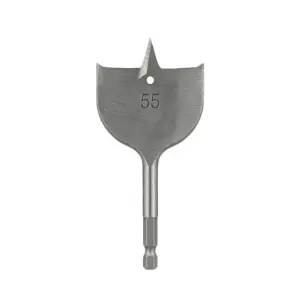 Свердло по дереву пір'яне, 55×150 мм, HEX INTERTOOL (SW-0055) UA