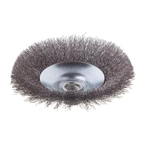 Щітка конусна, 125 мм, M14, кручений дріт, для КШМ, 6500 об/хв INTERTOOL (BT-5125) UA
