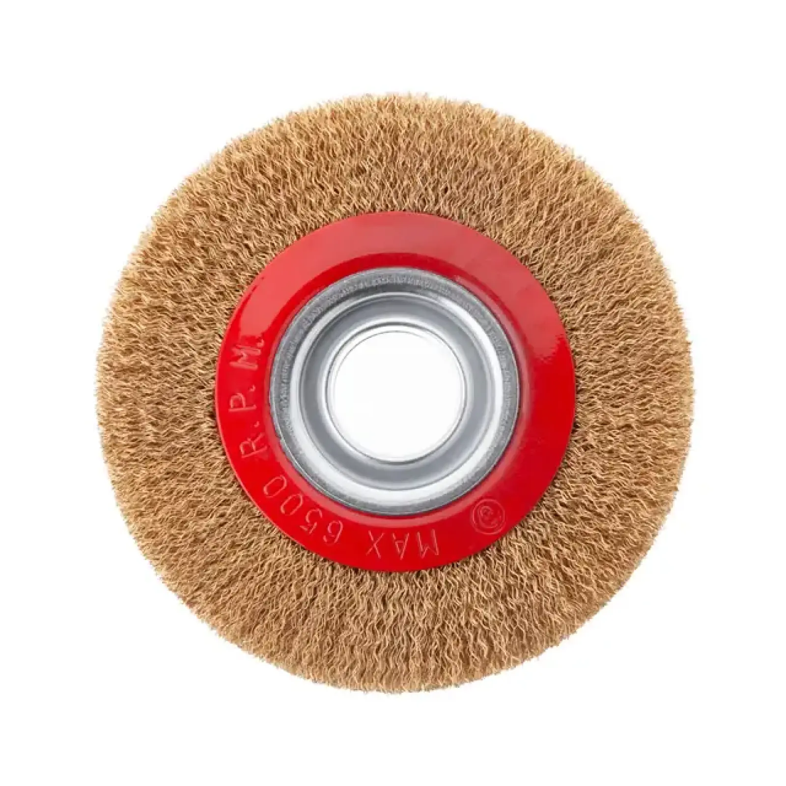 Щітка кільцева, 150×32 мм, кручений дріт покритий латунню, 6500 об/хв INTERTOOL (BT-6151) UA