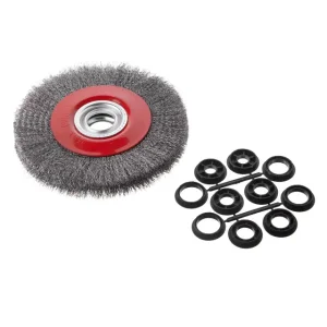 Щітка кільцева, 200×32 мм, кручений дріт, 4500 об/хв INTERTOOL (BT-6200) UA