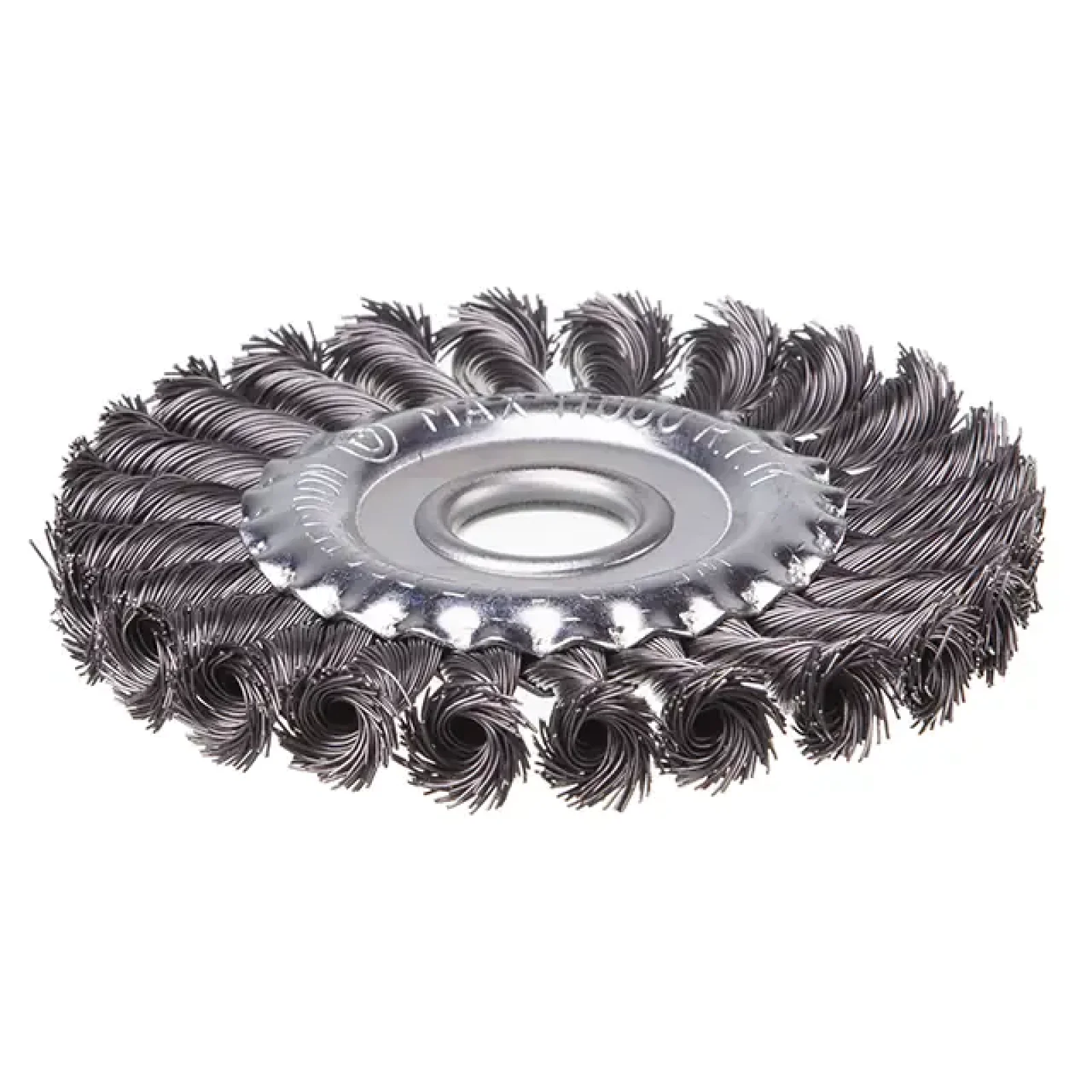 Щітка кільцева, 125×22,2 мм, пучки крученого дроту, 11000 об/хв INTERTOOL (BT-7125) UA