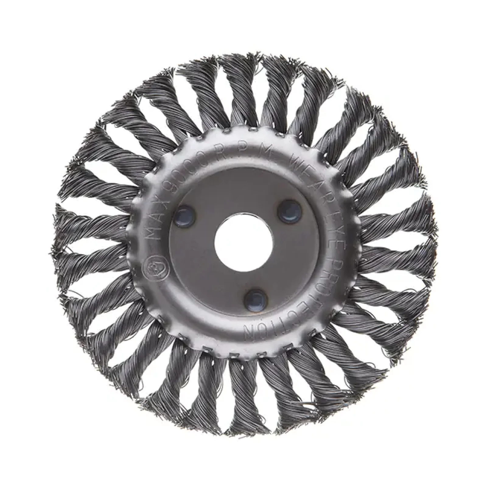 Щітка кільцева, 150×22,2 мм, пучки крученого дроту, 9000 об/хв INTERTOOL (BT-7150) UA