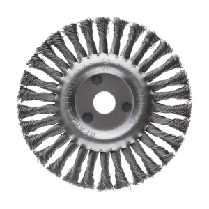 Щітка кільцева, 180×22,2 мм, пучки крученого дроту, 9000 об/хв INTERTOOL (BT-7180) UA