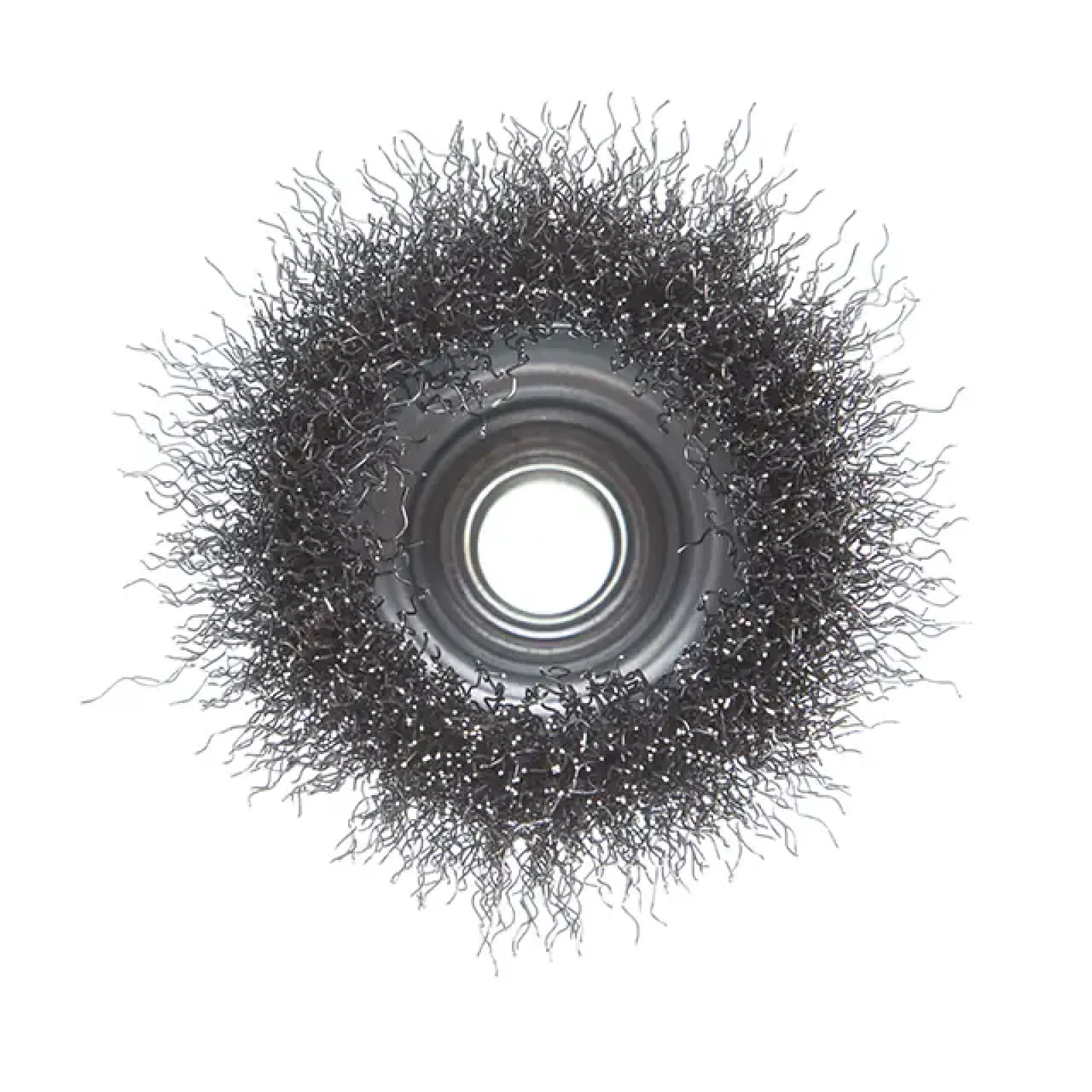 Щітка чашкова, 65 мм, M14, кручений дріт, для КШМ, 12500 об/хв INTERTOOL (BT-1065) UA