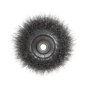 Щітка чашкова, 125 мм, M14, кручений дріт, для КШМ, 6500 об/хв INTERTOOL (BT-1125) UA