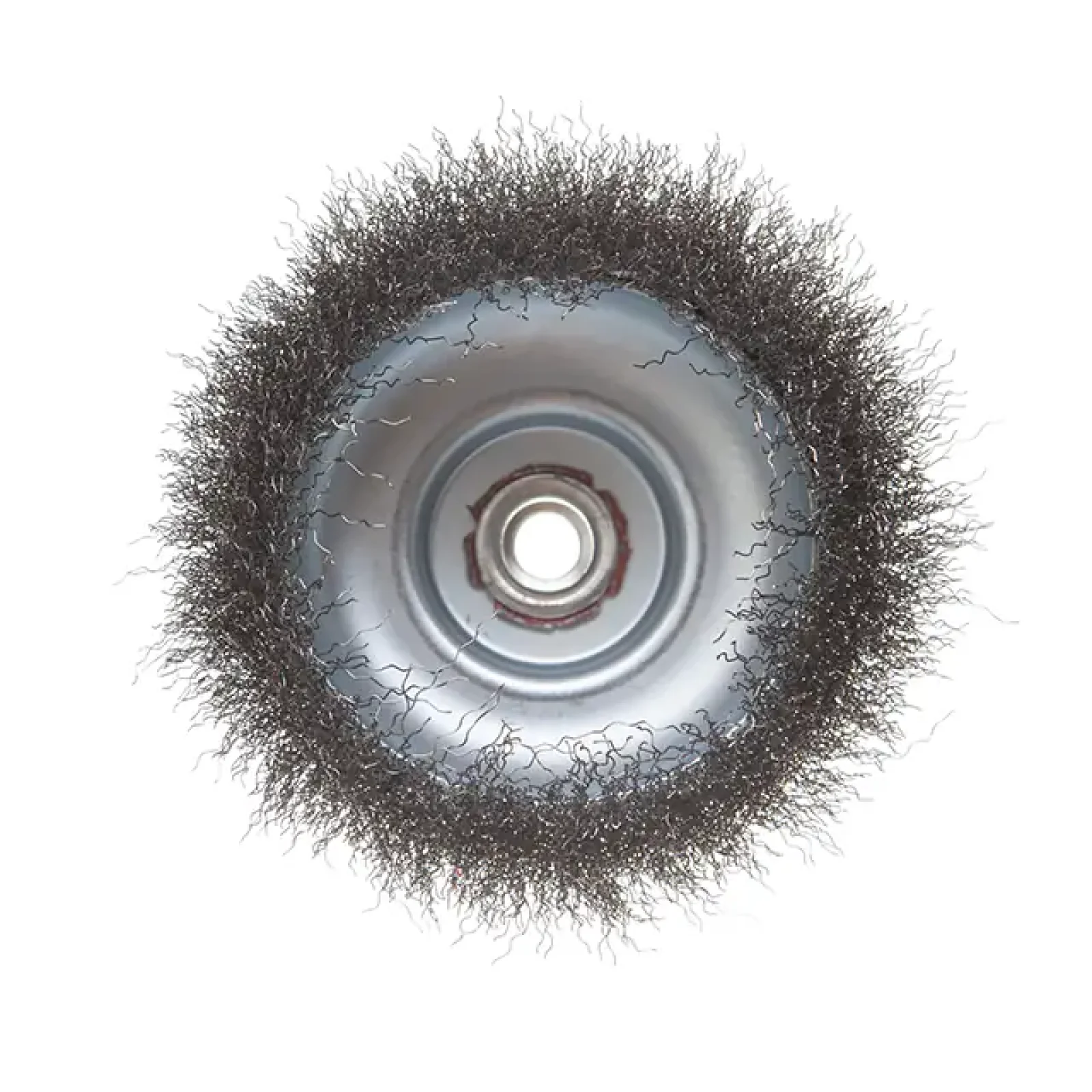 Щітка чашкова, 150 мм, M14, кручений дріт, для КШМ, 4500 об/хв INTERTOOL (BT-1150) UA