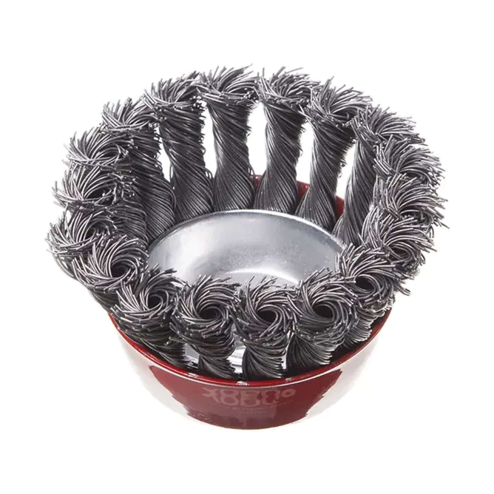 Щітка чашкова, 85 мм, M14, пучки крученого дроту, для КШМ, 8500 об/хв INTERTOOL (BT-2085) UA