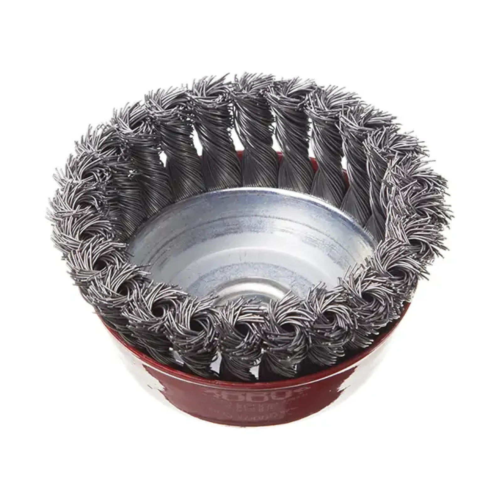 Щітка чашкова, 100 мм, M14, пучки крученого дроту, для КШМ, 8500 об/хв INTERTOOL (BT-2100) UA