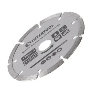 Диск відрізний сегментний алмазний, 125 мм, 16-18%, 12200 об/хв INTERTOOL (CT-1002) UA