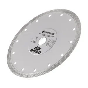 Диск відрізний алмазний, з суцільною кромкою, по керамограніту, 180 мм, 36%, 8600 об/хв INTERTOOL (CT-3104) UA