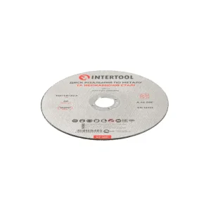 Диск відрізний по металу, 150×1,6×22,2 мм, 10200 об/хв INTERTOOL (CT-4011) UA