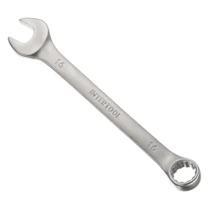 Ключ комбінований 16мм Cr-V INTERTOOL (HT-1216) UA