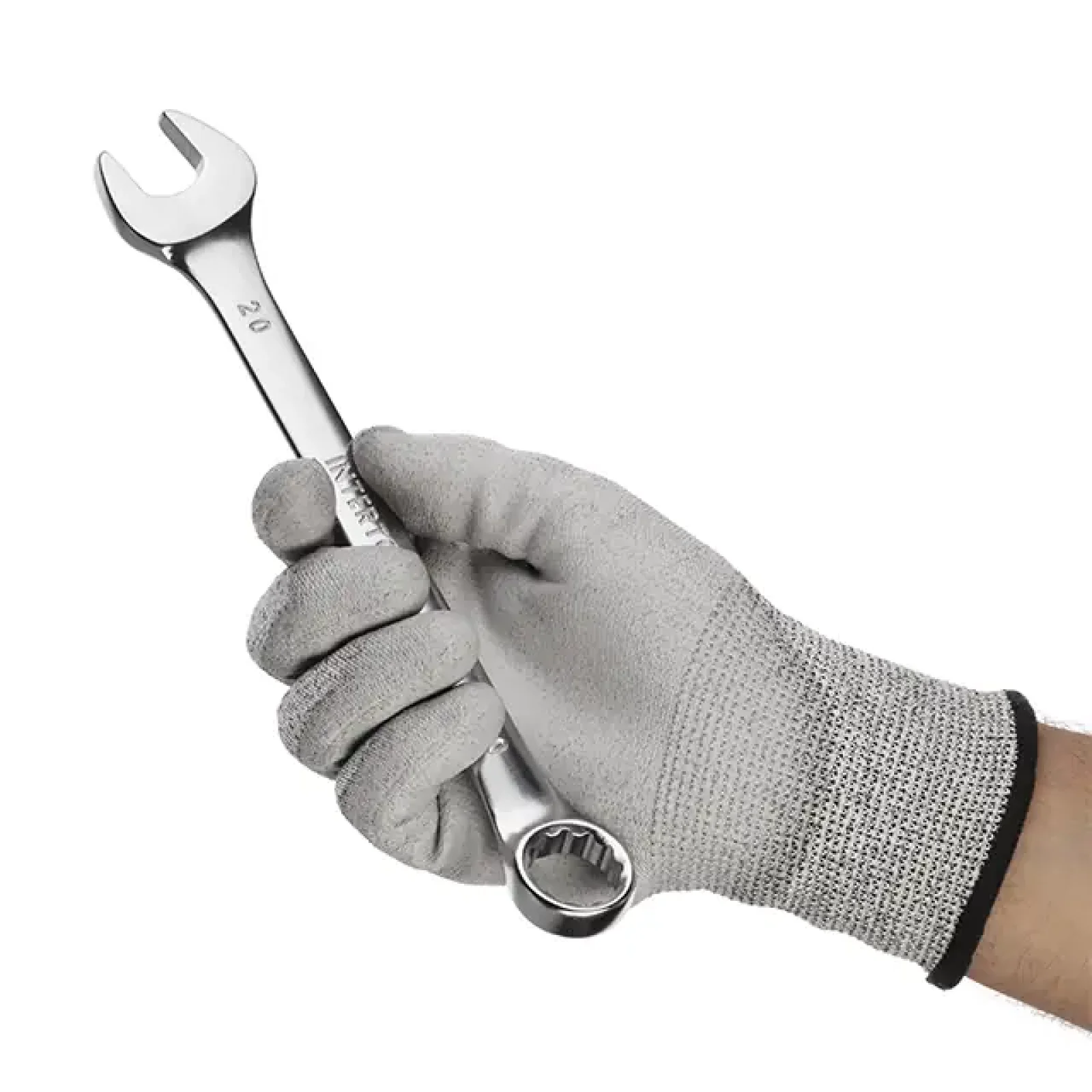 Ключ комбінований 20мм Cr-V INTERTOOL (HT-1220) UA