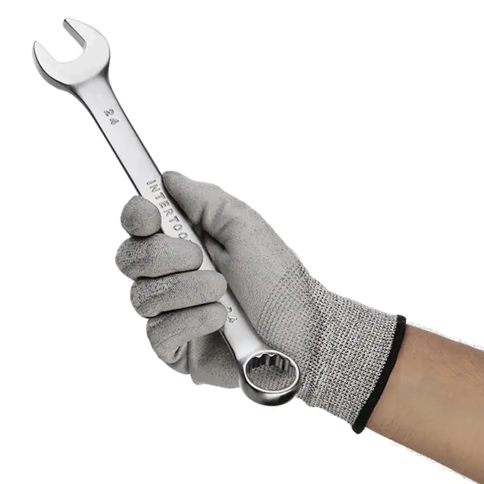 Ключ комбінований 24мм Cr-V INTERTOOL (HT-1224) UA