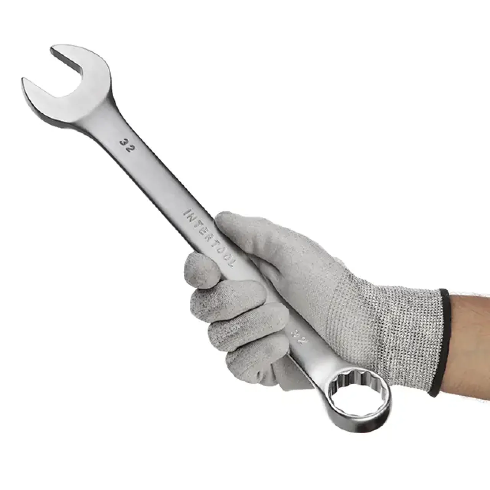 Ключ комбінований 32мм Cr-V INTERTOOL (HT-1232) UA