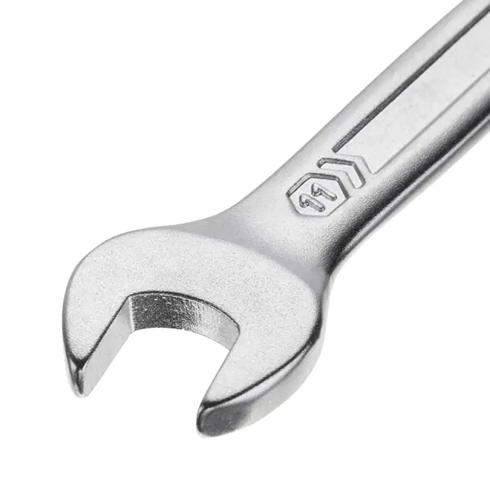 Ключ комбінований, 11 мм, Cr-V, покриття: сатин-хром, DIN3113, STORM INTERTOOL (XT-1011) UA